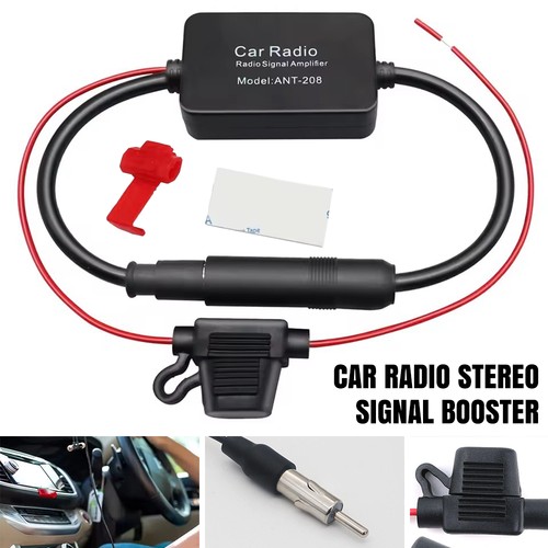 Radio stereo signal booster - stereo,