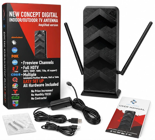 Amplified digital tv - digital,